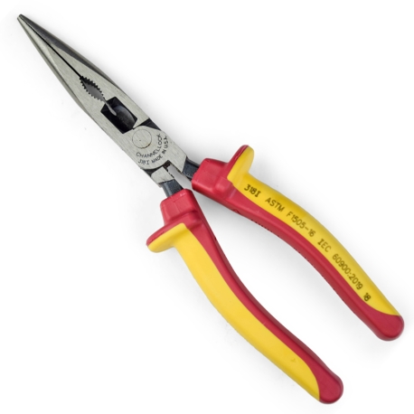 Channellock 318I Channellock 8" Long Nose Plier w/ Side Cutter and 1000V Insulated Grip