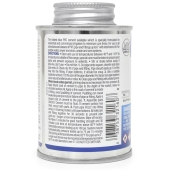 Oatey 4 oz Medium-Body Blue Lava Primerless PVC Cement w/ Dauber, Extra Fast Set, Blue - Image 3