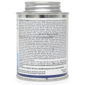 Oatey 8 oz Medium-Body Blue Lava Primerless PVC Cement w/ Dauber, Extra Fast Set, Blue - Image 2