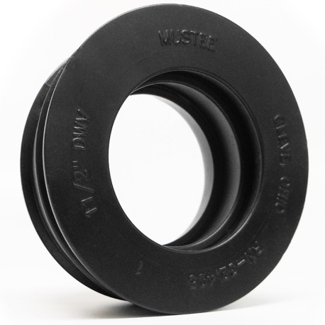Mustee 1-1/2" PVC/ABS/Cast Iron Drain Seal for DuraBase Shower Bases