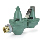 1/2" FNPT x 1/2" FNPT Union Pressure Reducing Boiler Fill Valve with Pressure Relief Valve