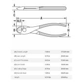 Channellock 337 Channellock 7" High Leverage Lap Joint Diagonal Cutting Plier - Image 2