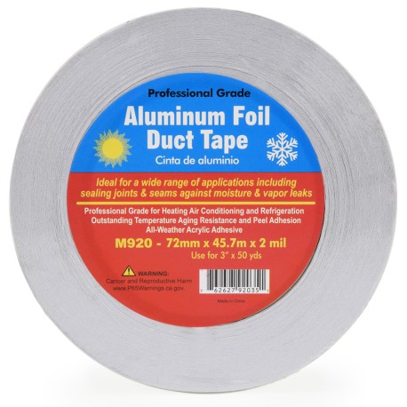 rFoil Metalized Tape 3" x 150ft rFoil