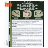 Oatey Sure-Vent Louvered Design Access Panel - Image 5