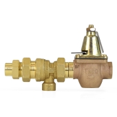 Taco 1/2" Threaded x Union Boiler Fill & Backflow Preventer Valve Combination - Image 2