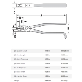 Channellock 350S Channellock 9" Ironworker's Plier, Spring-Loaded - Image 2