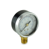 Sioux Chief 100 psi Pressure Gauge w/ 1/4" MNPT connection - Image 2