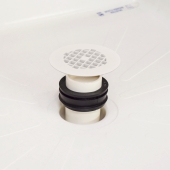 Mustee 36" x 60" DuraBase Rectangular Shower Base, Single Threshold, White - Image 3