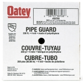 Oatey 200ft Pipe Guard Protective Sleeving, Red, 4 mils thick - Image 4