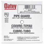 200ft Pipe Guard Protective Sleeving, Blue, 4 mils thick Oatey