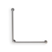 Mustee 30" H x 30" W 90° Angle Shower Grab Bar Left or Right Hand ADA - Image 1