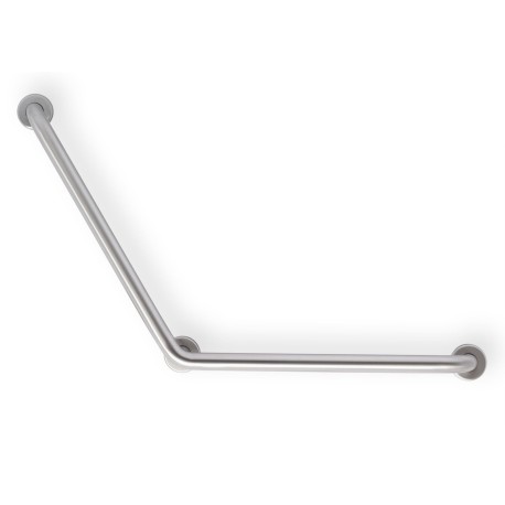 24" H x 24" W 120° Angle Shower Grab Bar Left or Right Hand ADA Mustee