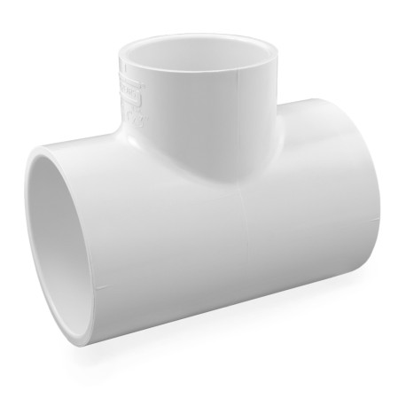 Spears 4" x 4" x 3" PVC (Sch. 40) Reducing Tee