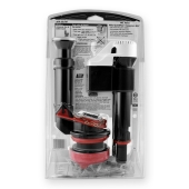 Korky Korky 2" Universal Adjustable All-in-One Toilet Repair Kit (Fill Valve, Flush Valve & Flapper) - Image 5