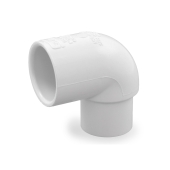 Spears 1" x 3/4" PVC (Sch. 40) 90&deg; Reducing Elbow - Image 2