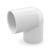 Spears 1-1/2" x 1-1/4" PVC (Sch. 40) 90&deg; Reducing Elbow - Image 2