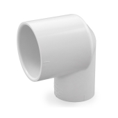 Spears 2" x 1-1/4" PVC (Sch. 40) 90&deg; Reducing Elbow - Image 2