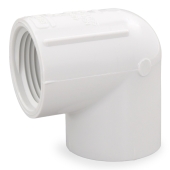 Spears 1" PVC (Sch. 40) FIP x FIP 90° Elbow - Image 1