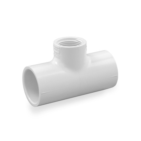 1" x 1" x 3/4" PVC (Sch. 40) Reducing Tee (Socket x Socket x FIPT) Spears