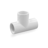 3/4" PVC (Sch. 40) Tee (Socket x FIPT x Socket) Spears