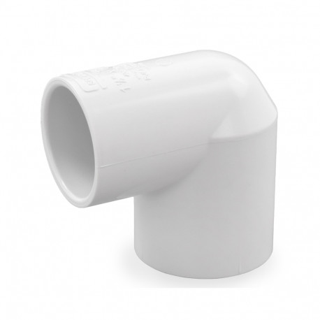 1-1/2" x 1-1/4" PVC (Sch. 40) 90&deg; Reducing Elbow Spears