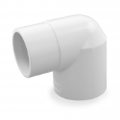 2-1/2" PVC (Sch. 40) 90&deg; Street Elbow Spears