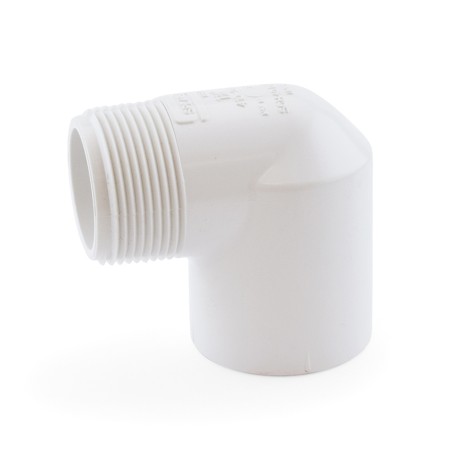 Spears 1-1/4" PVC (Sch. 40) Socket x MIP 90&deg; Elbow
