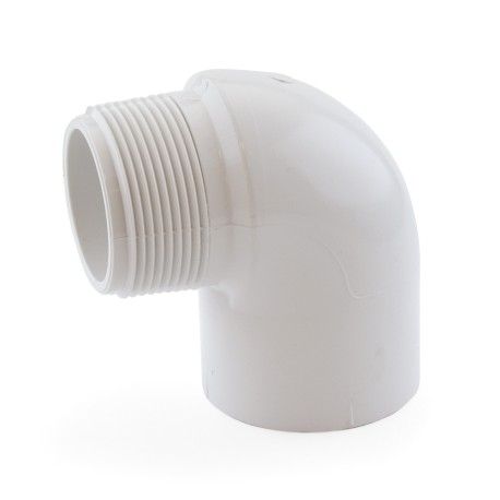 Spears 1-1/2" PVC (Sch. 40) Socket x MIP 90&deg; Elbow