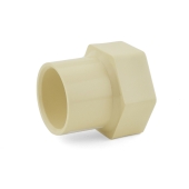 Spears 1" CTS CPVC Female Adapter w/ Gasket (Socket x FIP) - Image 1