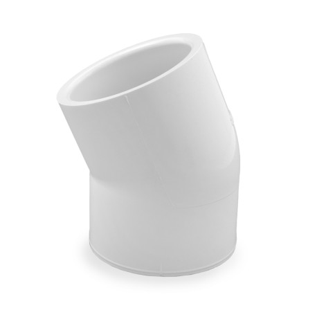 Spears 2-1/2" PVC (Sch. 40) 22.5&deg; Elbow