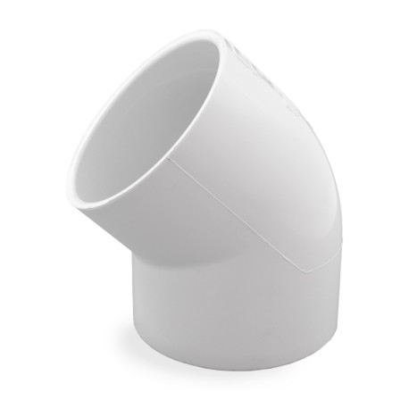 Spears 4" PVC (Sch. 40) 45&deg; Elbow
