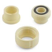 Spears 3/4" CTS CPVC Union w/ EPDM O-ring (Socket x Socket) - Image 3