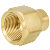 Everhot 3/4" Brass Flare Nut - Image 2