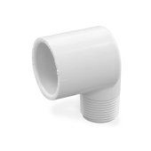 1" x 3/4" PVC (Sch. 40) Socket x MIP 90&deg; Reducing Elbow Spears