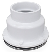 Oatey 2" Hub, Solvent Weld PVC Shower Base/Module Drain w/ Snap-in Strainer, Receptor Base - Image 3