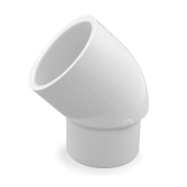 Spears 3" PVC (Sch. 40) 45&deg; Street Elbow - Image 1