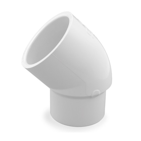 Spears 3" PVC (Sch. 40) 45&deg; Street Elbow