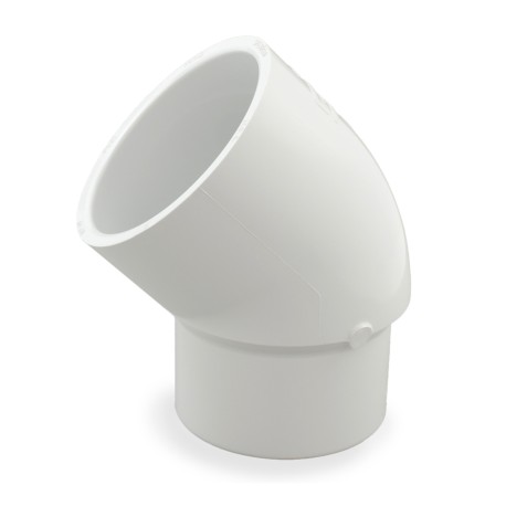 Spears 4" PVC (Sch. 40) 45&deg; Street Elbow