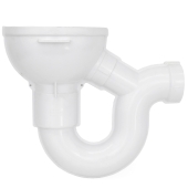 Oatey Integral Trap PVC Floor Drain, 2" PVC Hub - Image 2