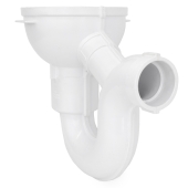 Oatey Integral Trap PVC Floor Drain, 2" PVC Hub - Image 3
