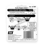 Korky Mansfield 210 & 211 Replacement Flush Valve Seal - Image 3