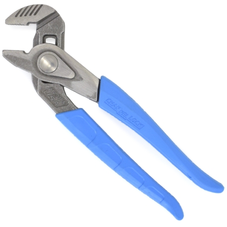 Channellock 428x Channellock 8" SpeedGrip Straight Jaw Tongue and Groove Plier, 1.2" Jaw Capacity