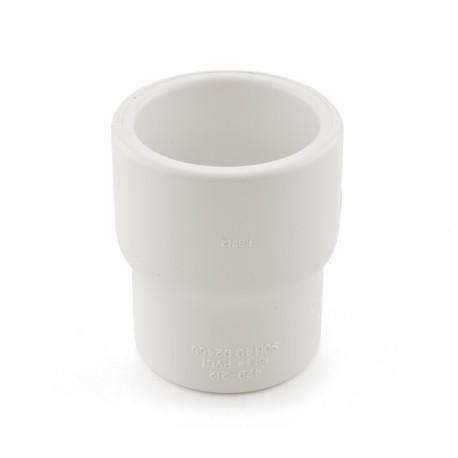 Spears 1-1/2" x 1-1/4" PVC (Sch. 40) Reducing Coupling