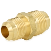 Everhot 5/8" x 1/2" Brass Flare Reducing Union - Image 1