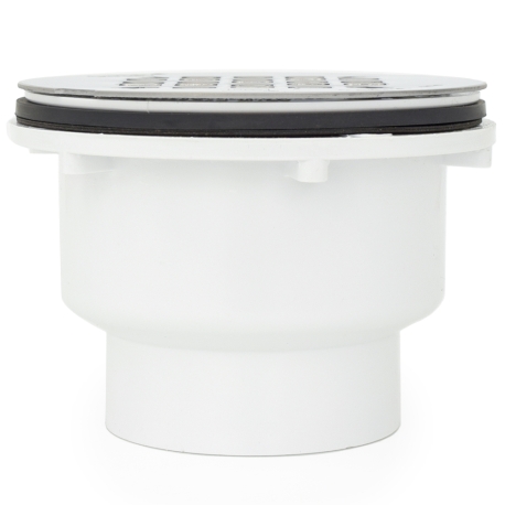 Oatey 42045, Solvent Weld PVC Shower Base/Module Drain w/ Snap-in ...