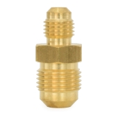 3/8" x 1/4" Brass Flare Reducing Union Everhot