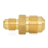 3/8" x 1/4" Brass Flare Reducing Union Everhot