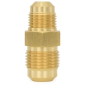 1/2" x 3/8" Brass Flare Reducing Union Everhot