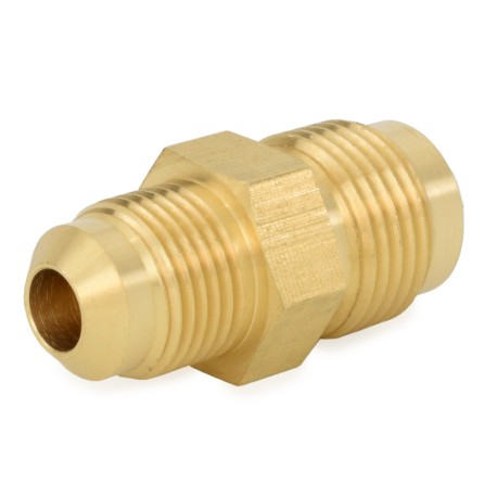 1/2" x 3/8" Brass Flare Reducing Union Everhot