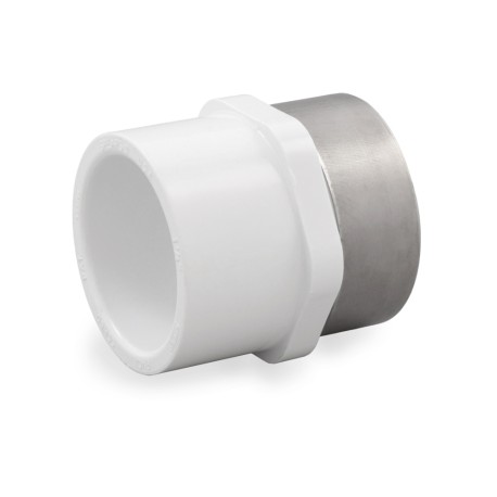 Spears 1-1/4" PVC (Sch. 40) Socket x FIP Adapter, Special Reinforced